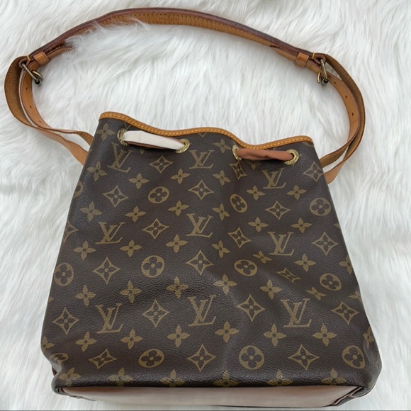 Louis Vuitton medium brown handbag petit noe - Picture 6 of 10